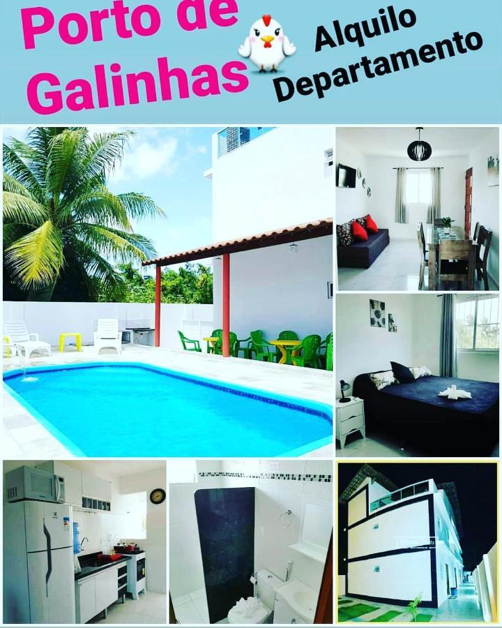 Pôrto das GalinhasFlats Cavalinho 1公寓 外观 照片
